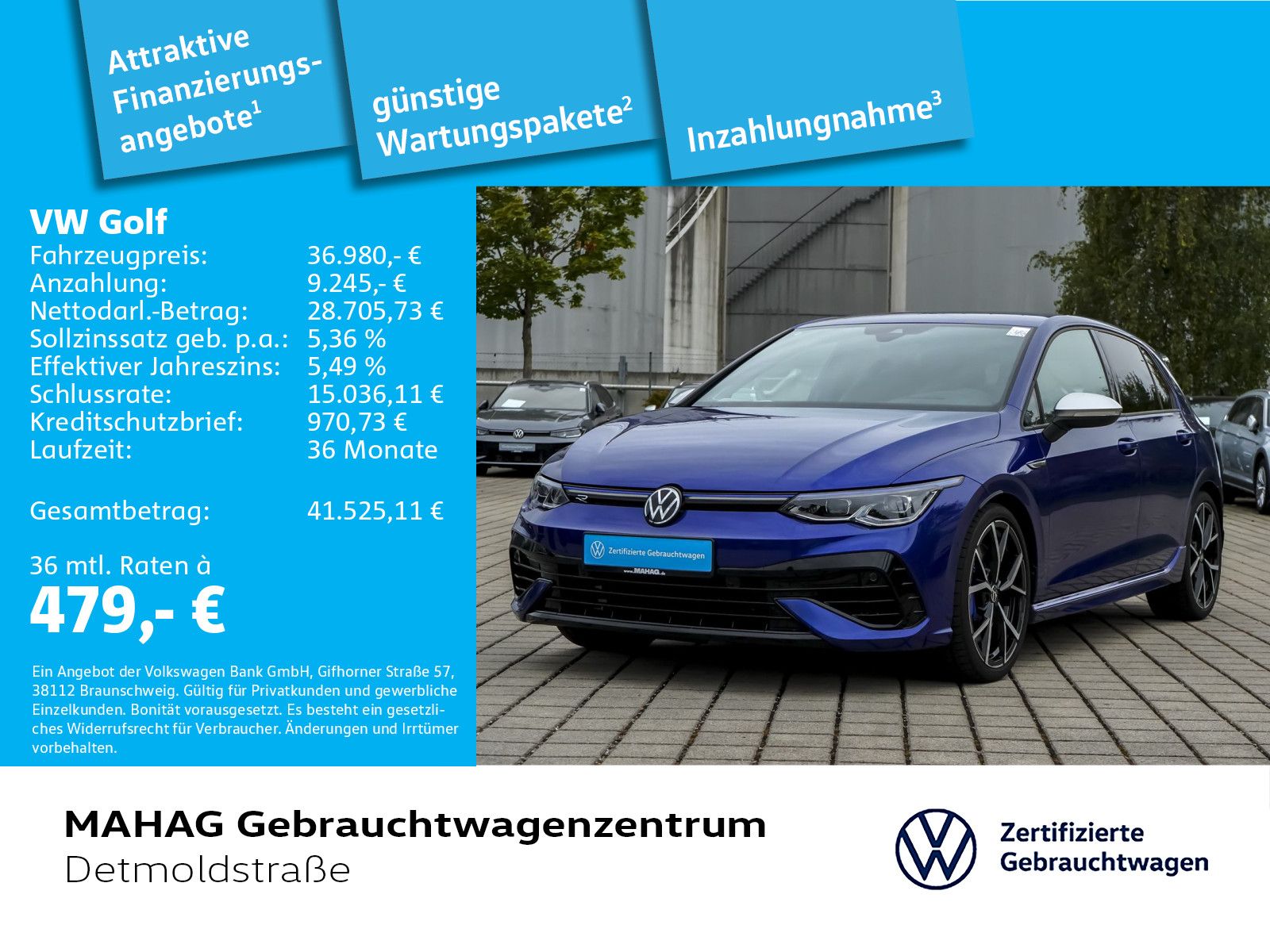 Volkswagen Golf VIII R 2.0 TSI 4MOT IQ.Light IQ.Drive Navi foto 2
