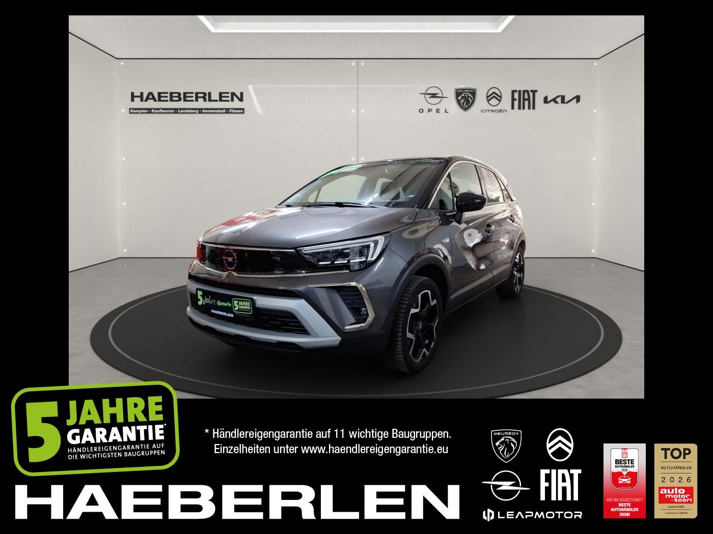 Opel Crossland 1.2 Elegance LED+SHZ+2xKlima+Kam.+PDC