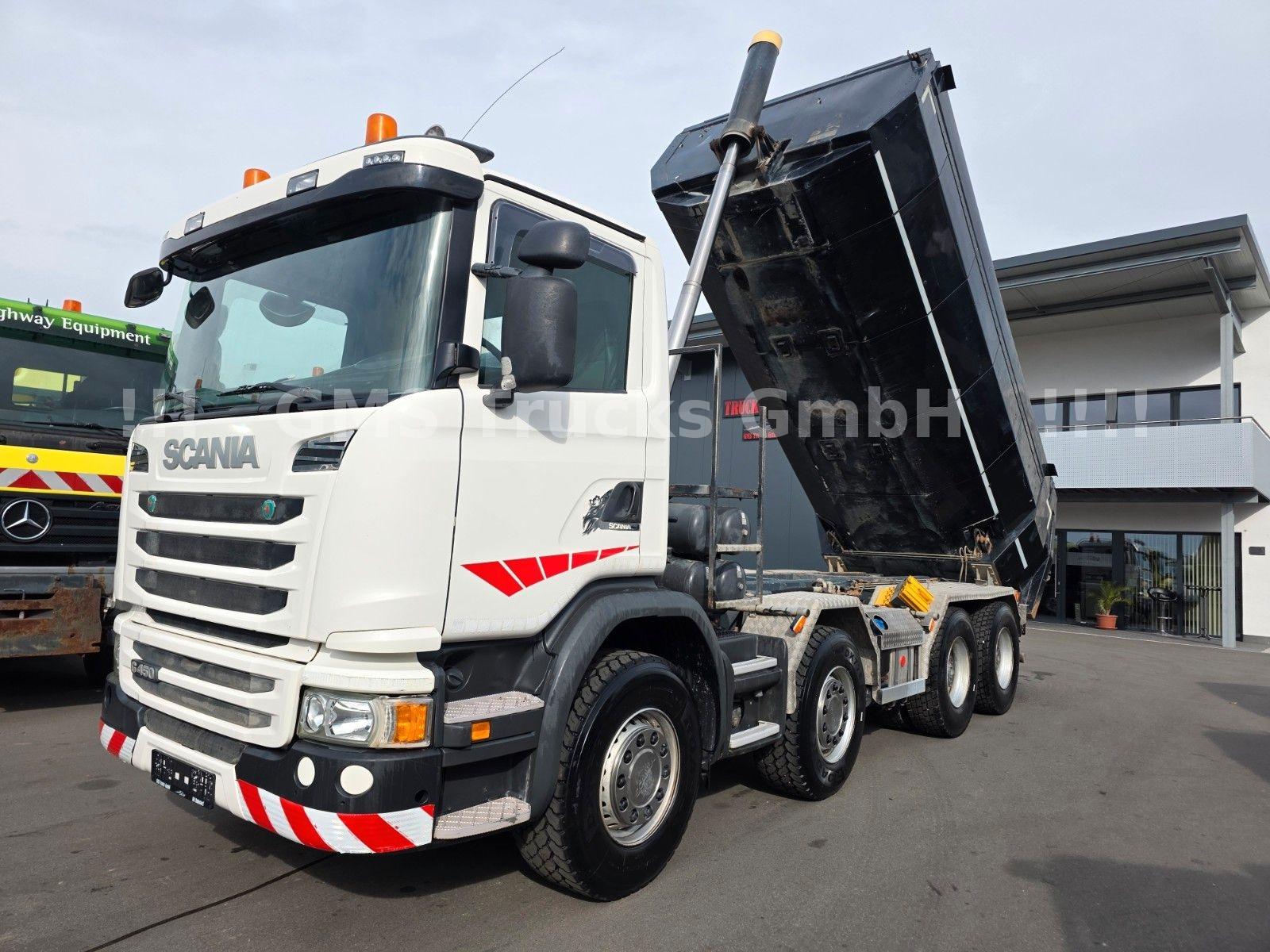Scania G450 / ISO Thermo Mulde / 8X4 / Opti Cruise