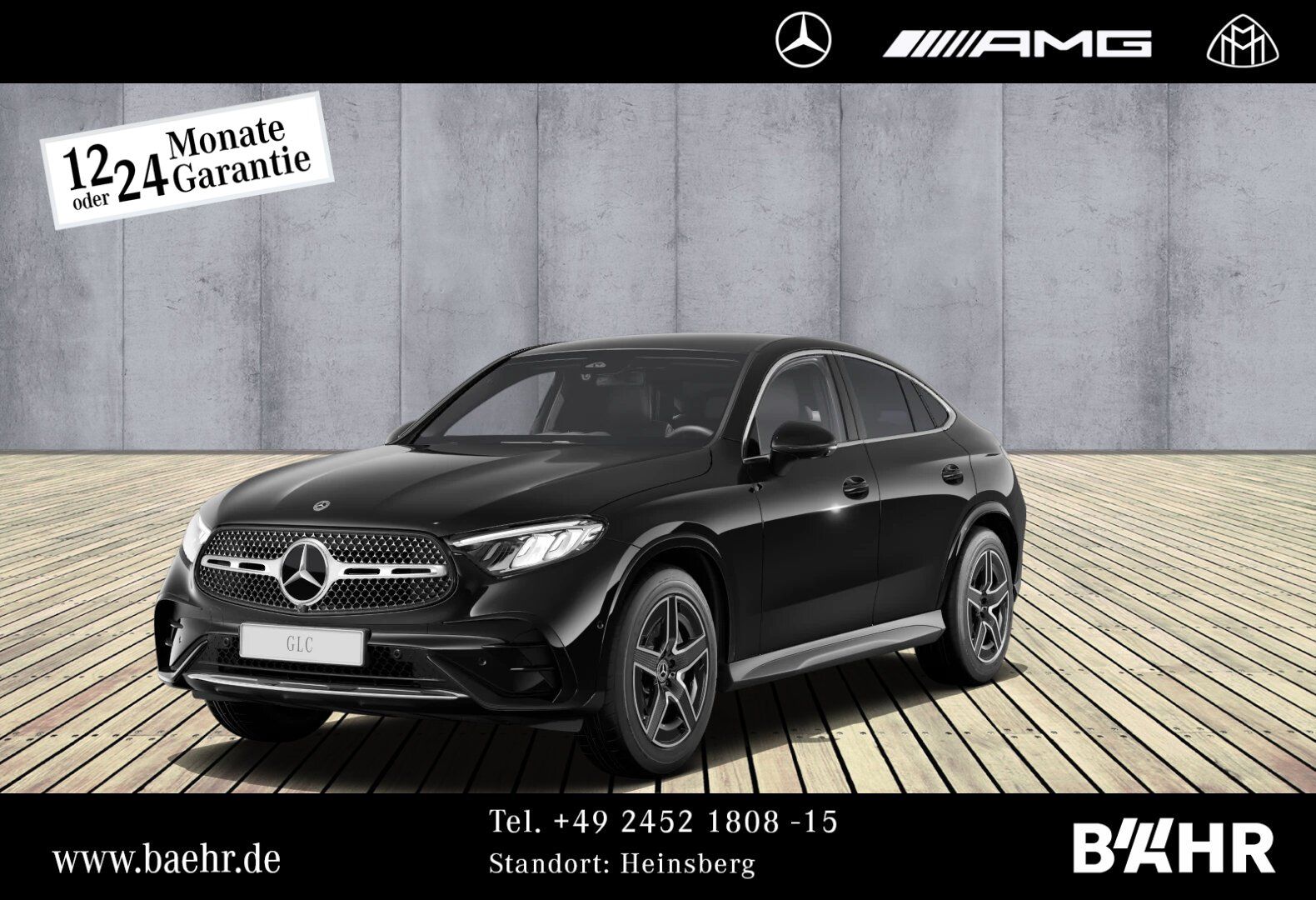 MERCEDES-BENZ GLC 200 d 4M Coupé AMG/MBUX/LED/360°/SHZ/LMR19"