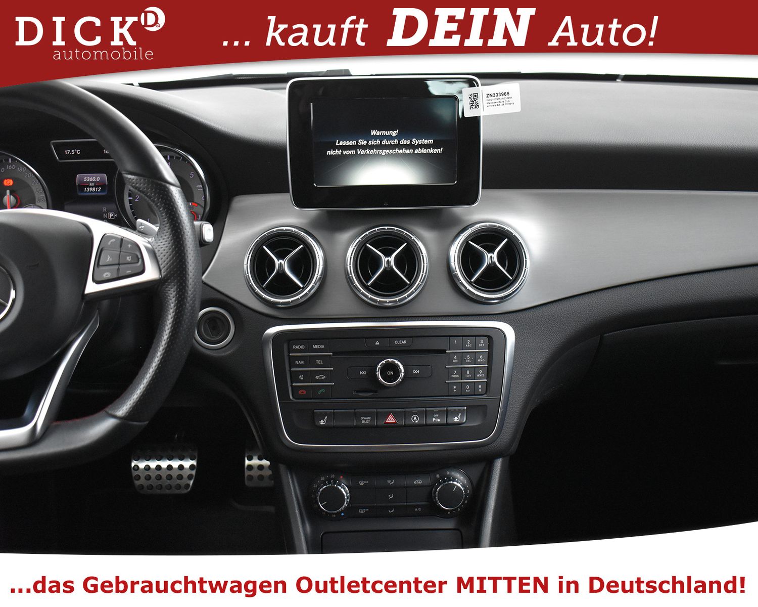 MERCEDES-BENZ CLA 220 4M SB AMG Line NAVI+XENON+SHZ+KAMER+TEMP - Image 14