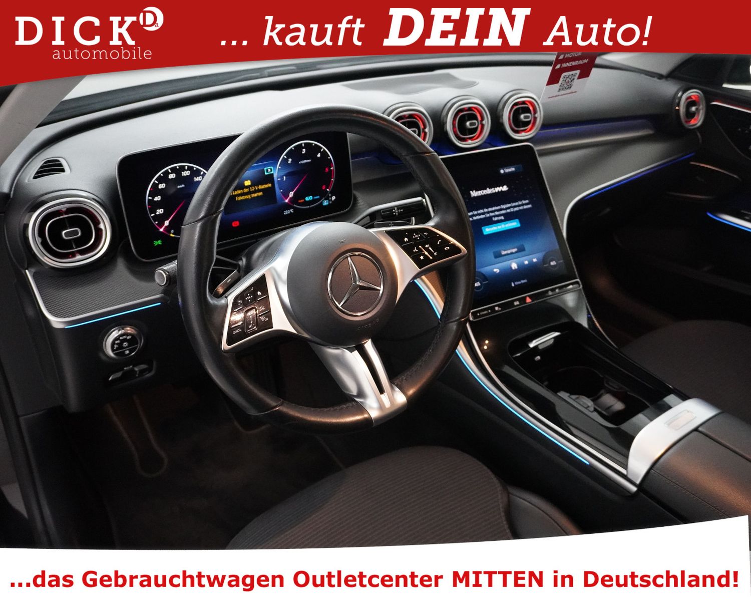 Fahrzeugabbildung Mercedes-Benz C 300d T 9G Avantg WIDESC+KAM+LEDER+MEMO+ACC+SHZ