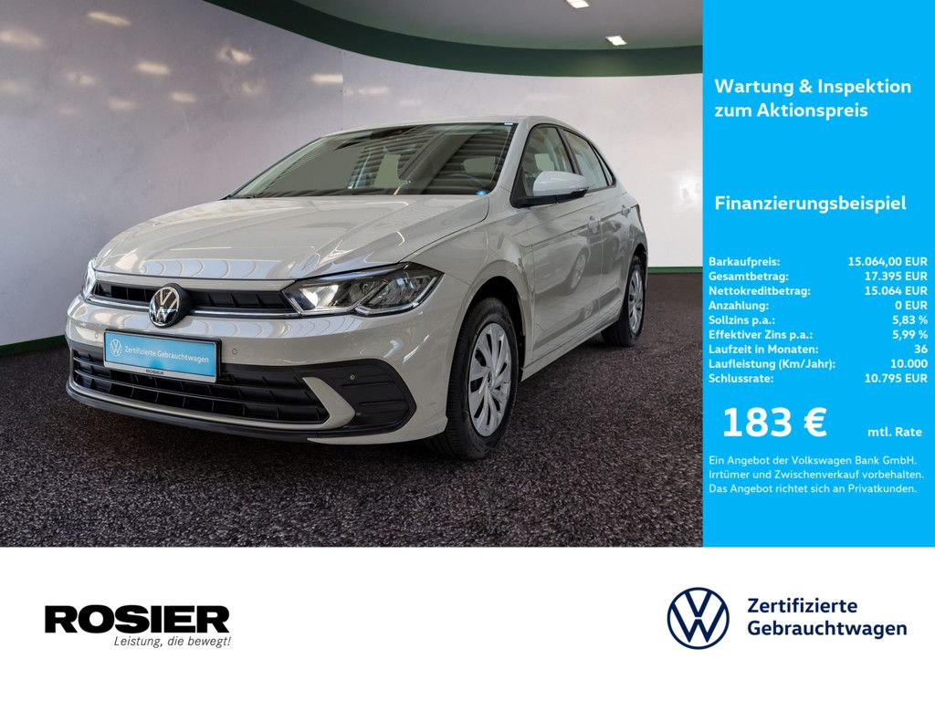 Volkswagen Polo 1.0 Life LED SPURH. KLIMA BT LEDERLENK. PDC