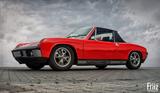 Porsche 914 - 4 Chrommodell - Porsche aus 1971