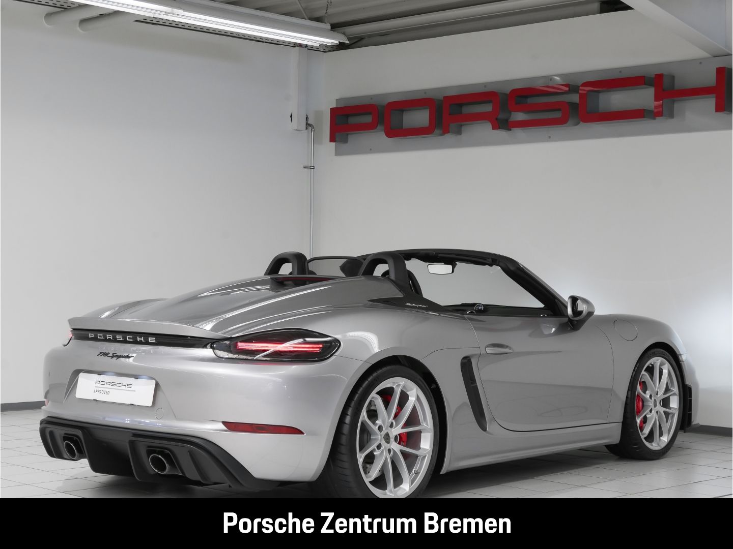 Porsche 718 Spyder Vollschalensitze 6-Gang Schaltgetrieb foto 8
