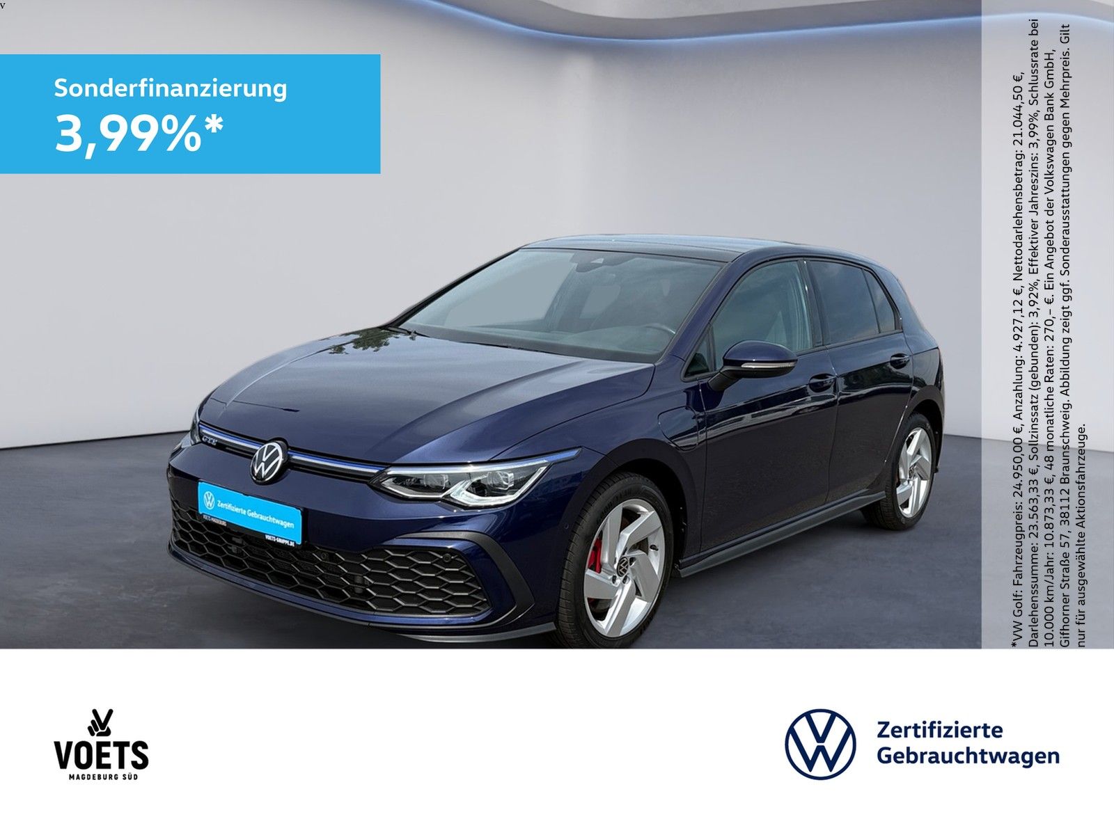 Volkswagen GOLF VIII GTE eHYBRID IQ-LIGHT+NAVI+PANO+STANDH