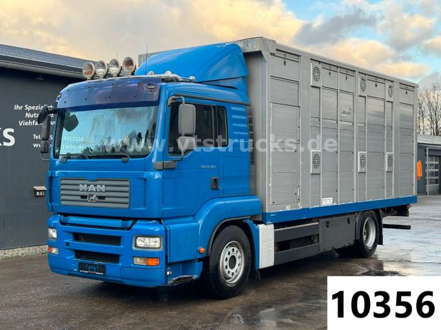 MAN TGA 18.320 4x2 2.Stock Stehmann Viehtransporter