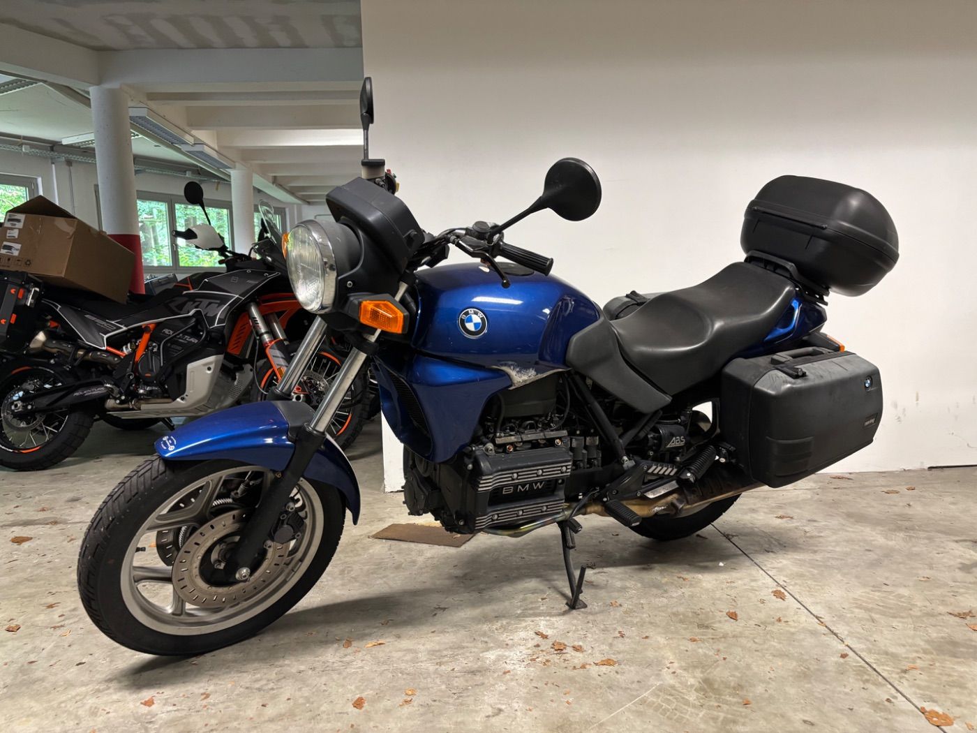 Fahrzeugabbildung BMW K 75 Seitenkoffer Topcase