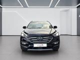 Hyundai Santa Fe blue Premium 4WD+Navi+Leder+Kamera+8xLM - gebrauchte Hyundai SANTA FE aus dem Jahr 2016