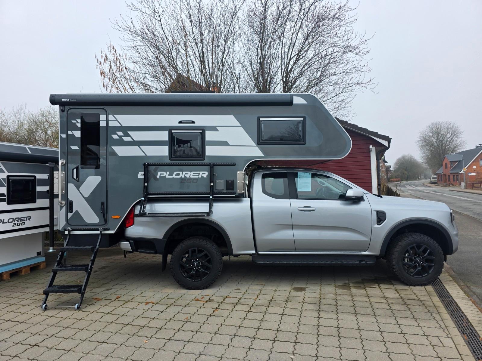 Ford Ranger mit Dux Camper Wohnkabine Autark