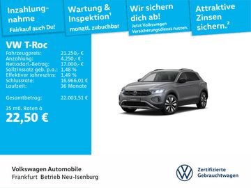 Volkswagen T-Roc 1.0 TSI Goal NAV LED ACC APP