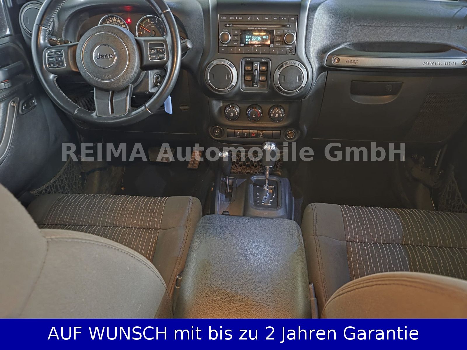 Fahrzeugabbildung Jeep Wrangler Unlimited Sport 5 türig , AHK