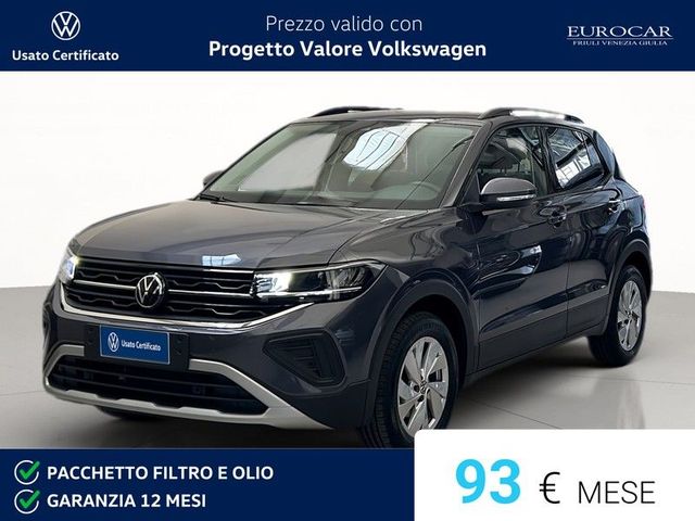 Volkswagen T-Cross 1.0 tsi life 95cv