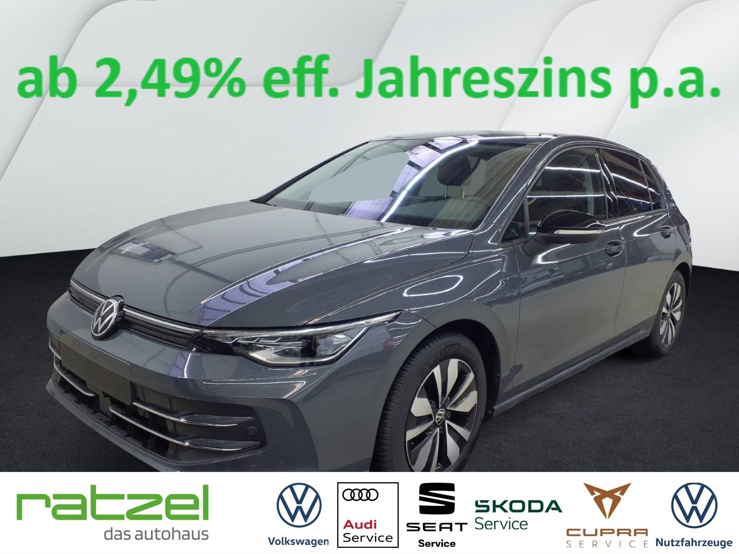 Fahrzeugabbildung Volkswagen Golf VIII Life 1,5 l eTSI OPF 110 kW (150 PS) DS