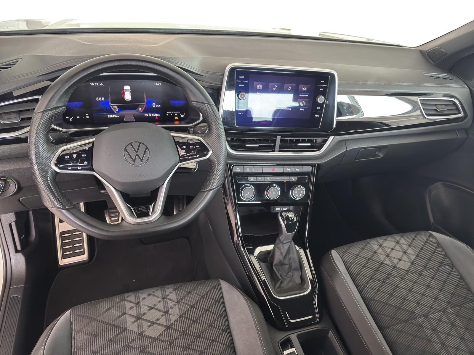 Volkswagen T-Roc 1.0 TSI R-Line +APP+KLIMA+SITZHEIZUNG+LED+, миниатюра 11