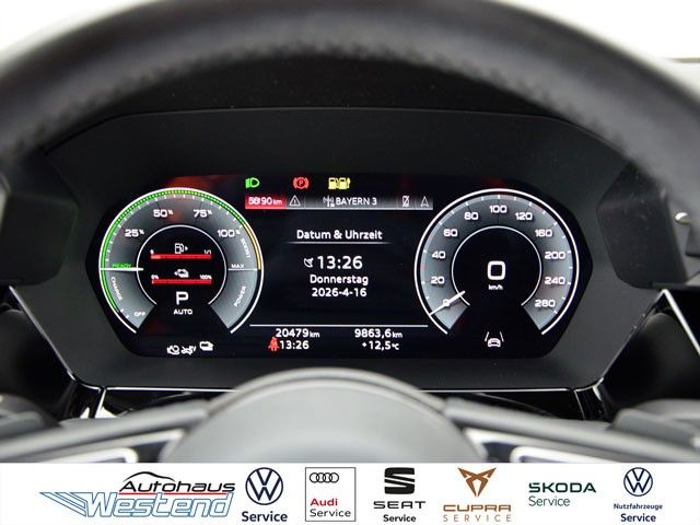 Fahrzeugabbildung Audi A3 Sportback advanced 40 TFSIe 150kW S tr. LED N
