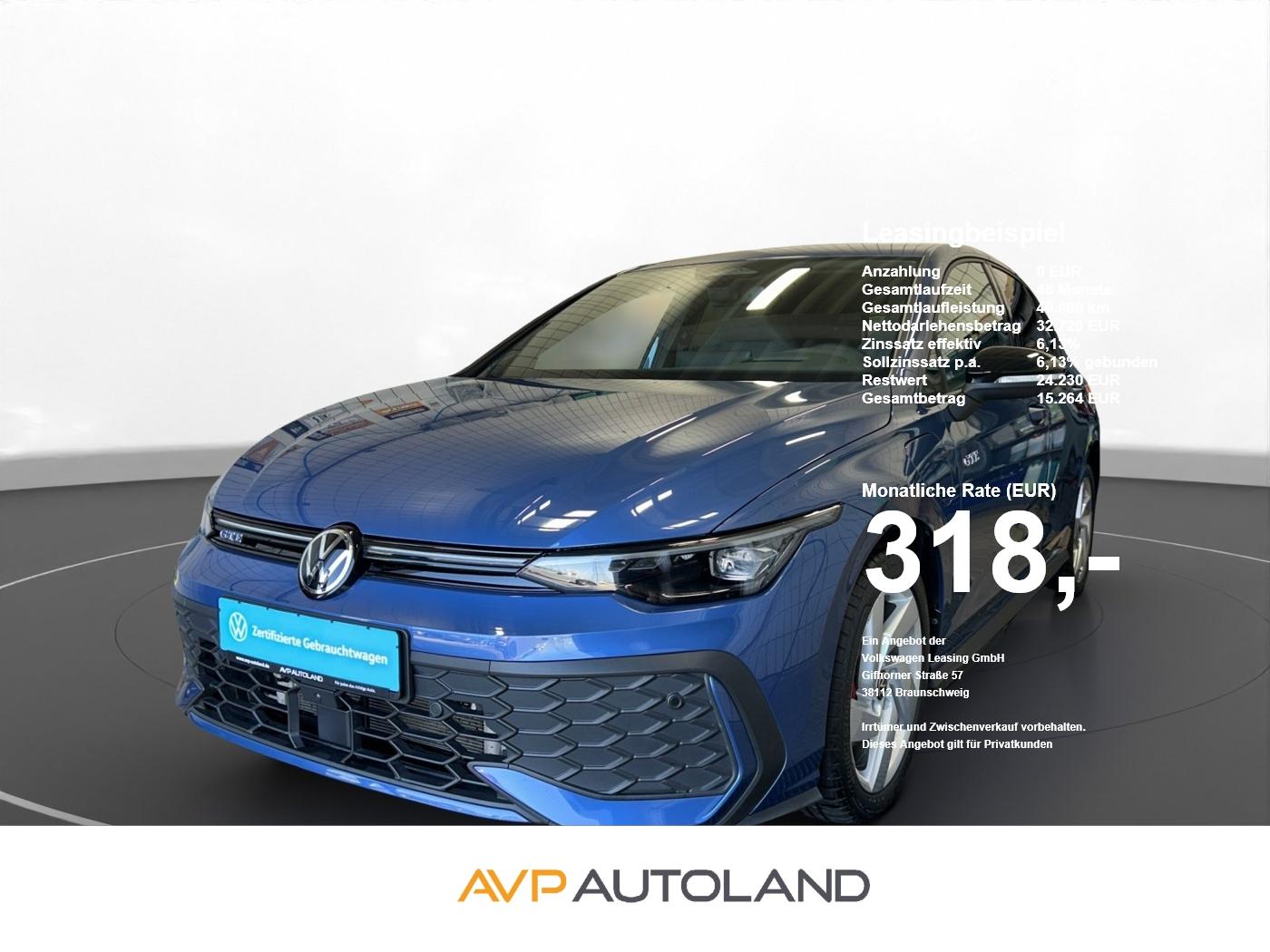 Volkswagen Golf VIII GTE 1.5 TSI DSG eHybrid NAVI LED