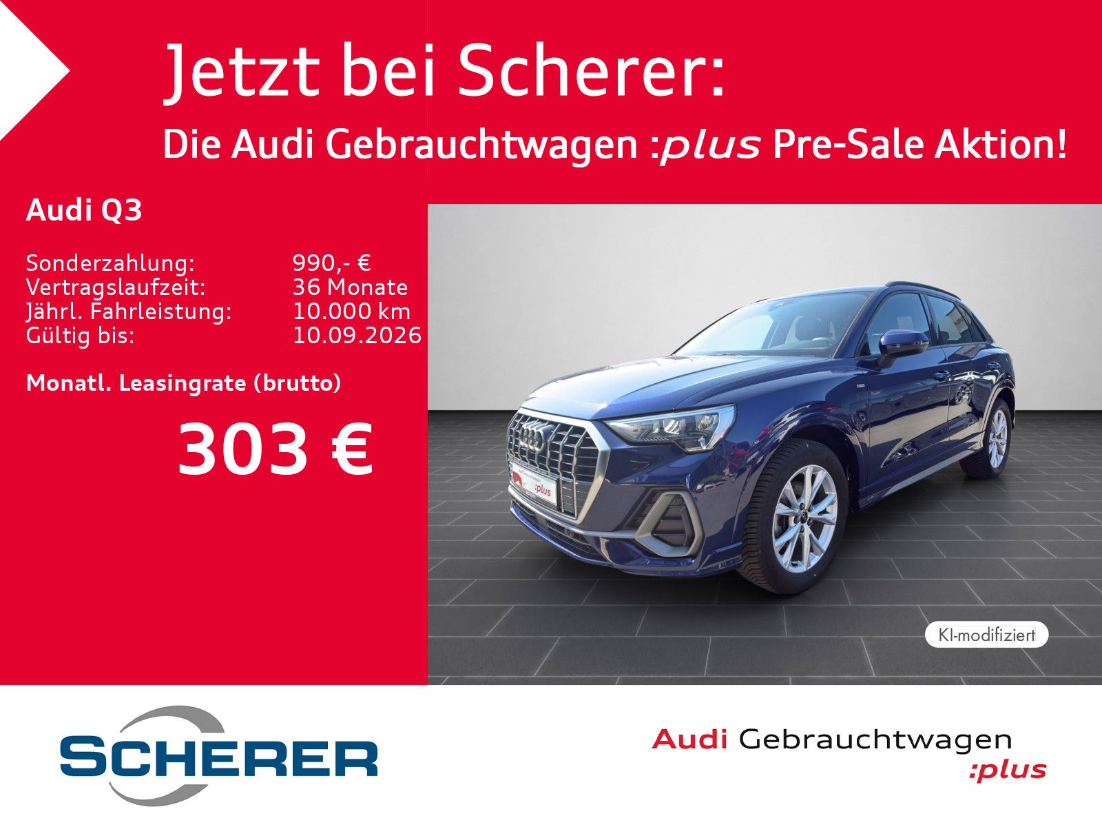 Audi Q3 35 TDI S line S tronic NAVI KAMERA ACC