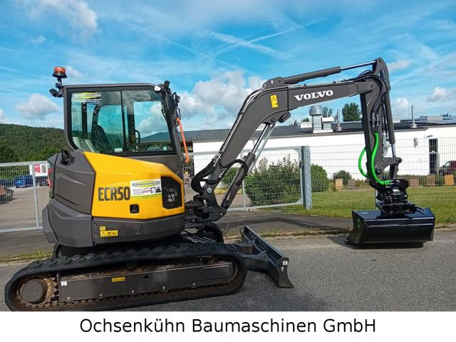 Volvo ECR50F mit Steelwirst Tiltrotator X06