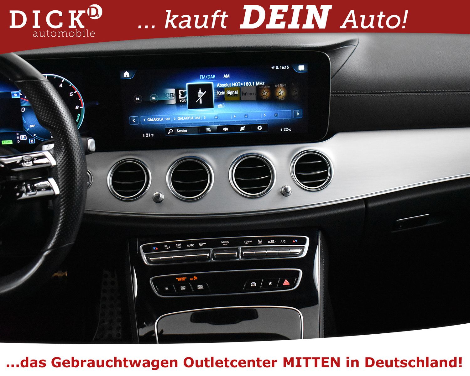 MERCEDES-BENZ E300de AMG Line NIGHT+HEAD+BURM+WIDES+360+COMAND - Image 16