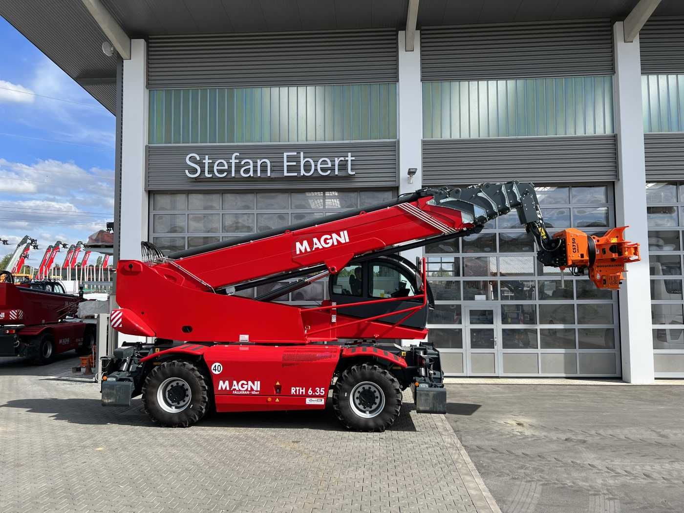 Fahrzeugabbildung Andere Magni RTH 6.35 SH / Fällkran / Westtech CS750