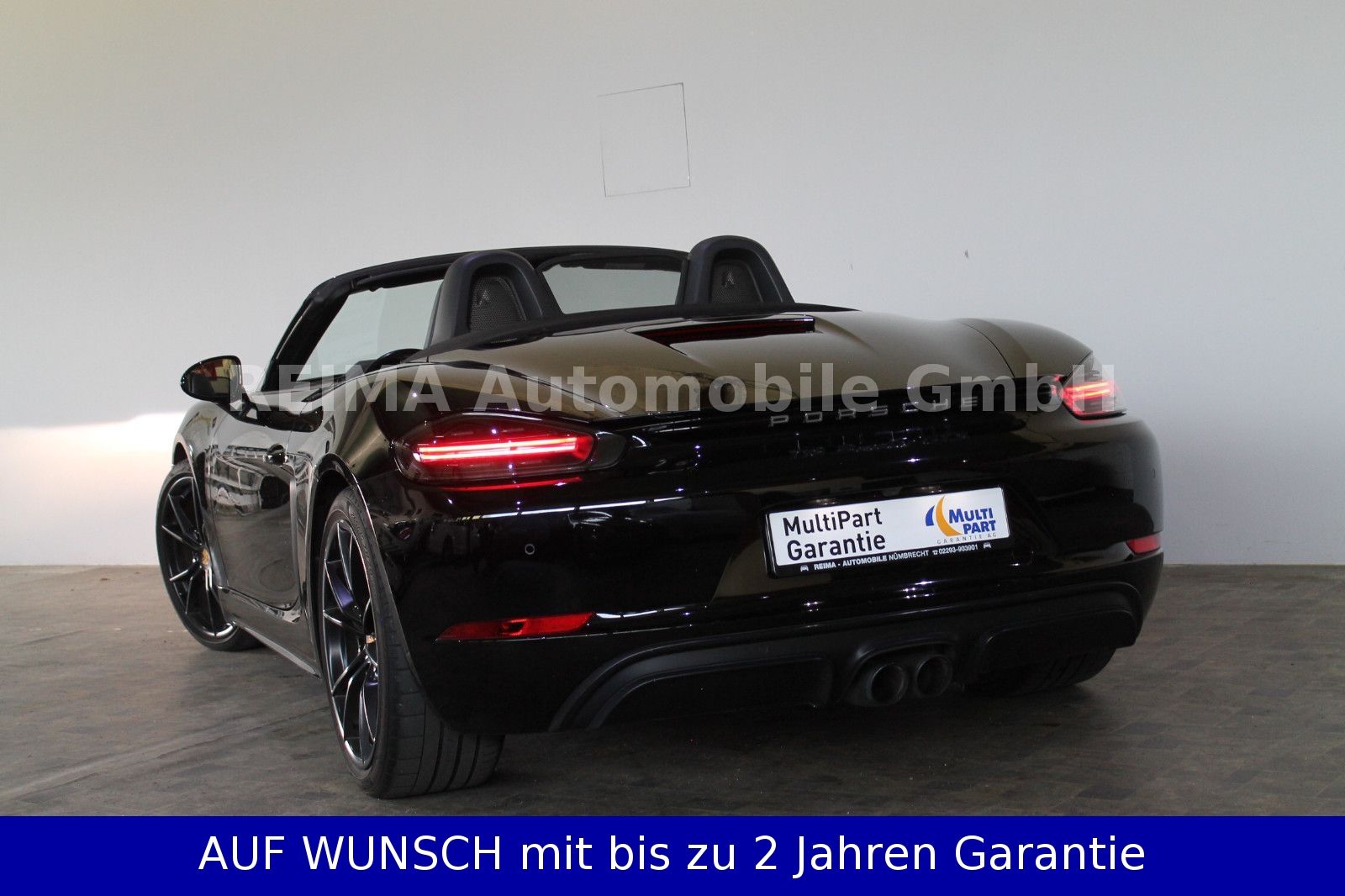 Fahrzeugabbildung Porsche 718 Boxster GTS,  Sport Chrono, D. Auslieferung