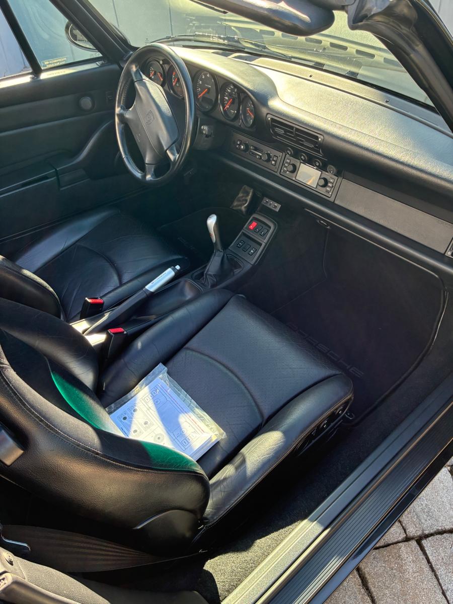 Porsche 911 993 Carrera Cabriolet 1995 Schalter 139tkm  