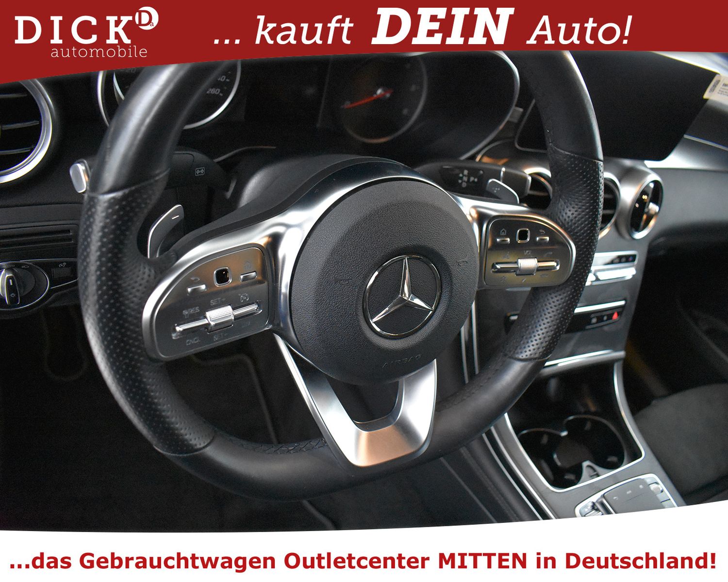 MERCEDES-BENZ GLC 220d Coupe 4M 2X AMG Line NIGHT+LED+KAM+19" - Image 14