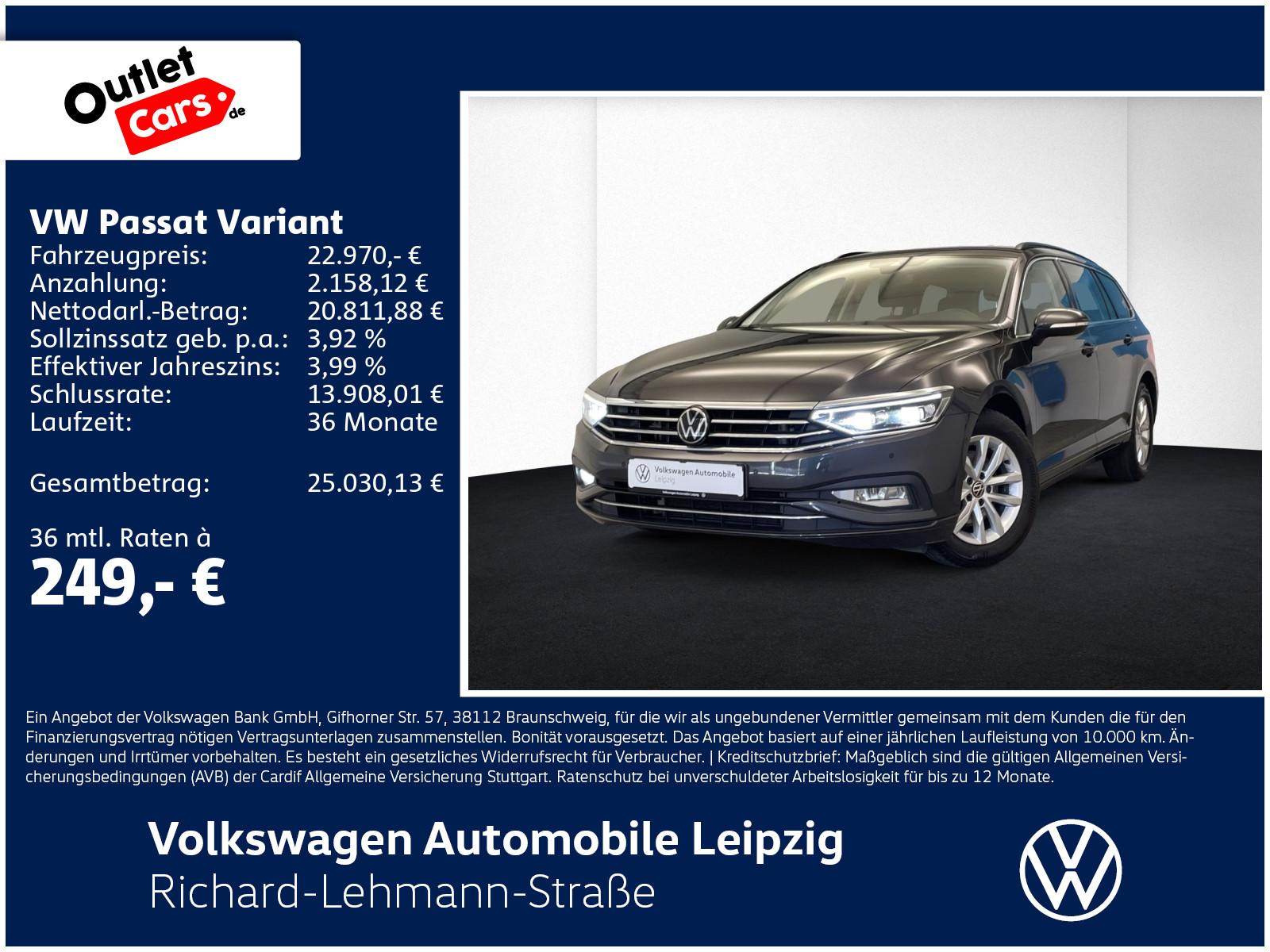 Volkswagen Passat Variant Business 2.0 TDI DSG *AHK*IQ.LIGH