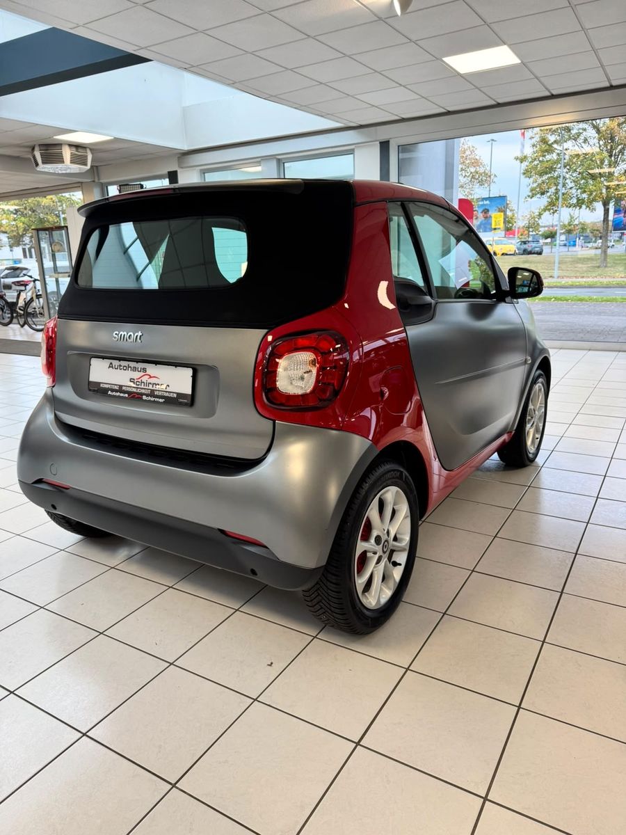 Fahrzeugabbildung Smart ForTwo fortwo cabrio Basis - mit KI generiert/bearbeitet