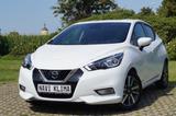 Nissan Micra 0.9 IG-T Acenta NAVI-KAMERA-PDC-ALU-1.HAND - Nissan Micra: Weiß