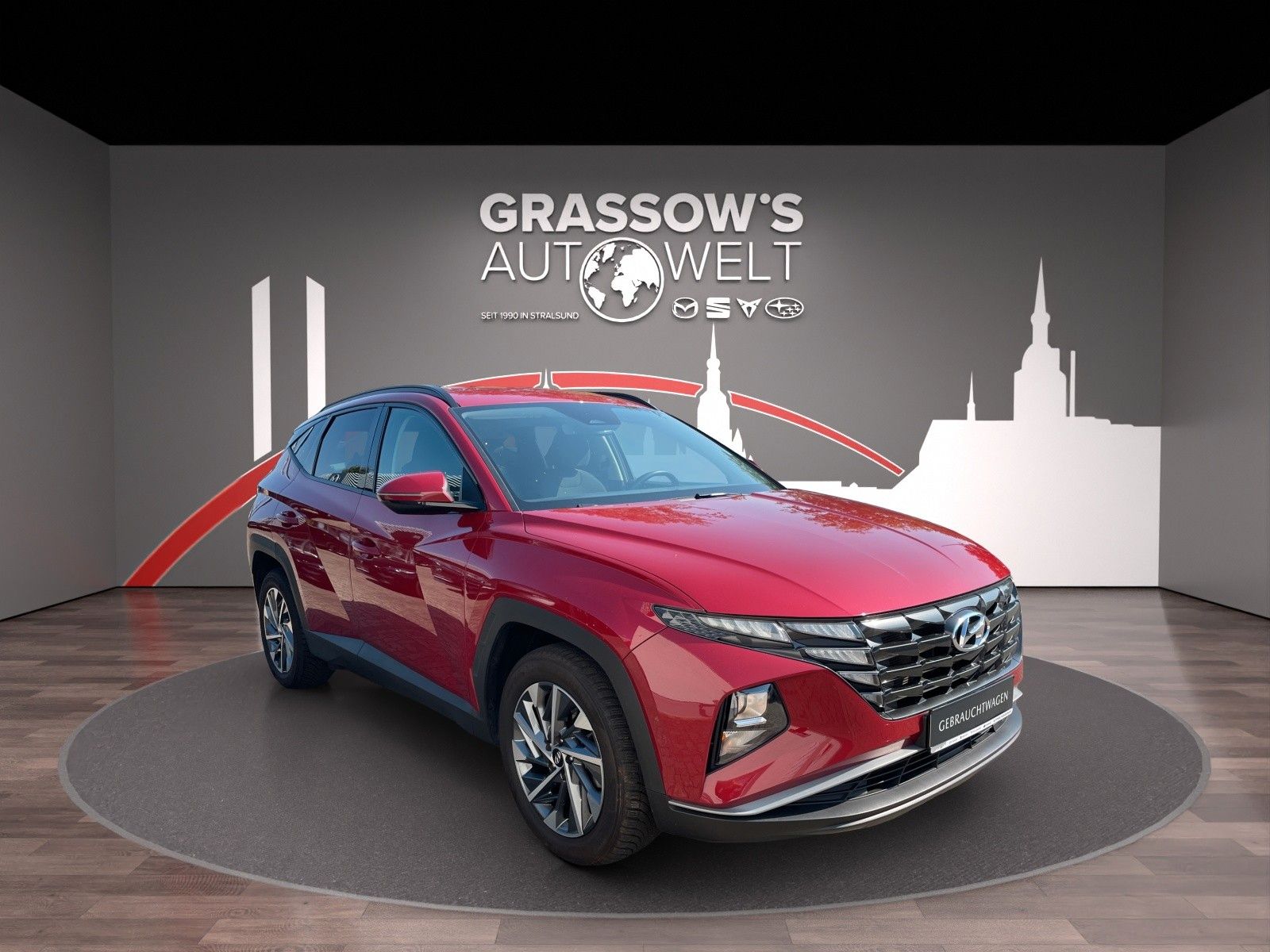 Fahrzeugabbildung Hyundai Tucson 1.6 T-GDI NAVI/LHZ/SHZ/RFK/PDC/Verkehrsz