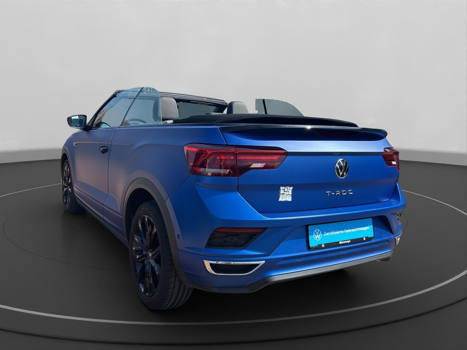 Volkswagen T-Roc Cabriolet 1.5 TSI R-Line Edition Blue +AHK, миниатюра 2