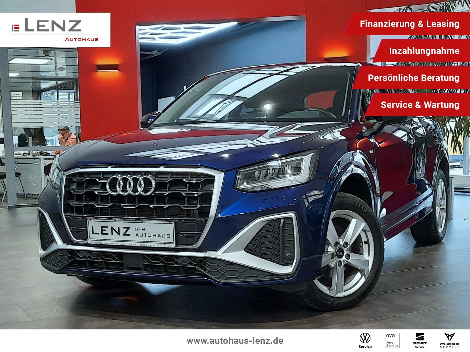 Fahrzeugabbildung Audi Q2 30 TDI S-line S-tronic *Navi*Cam*LED*PDC*ACC*