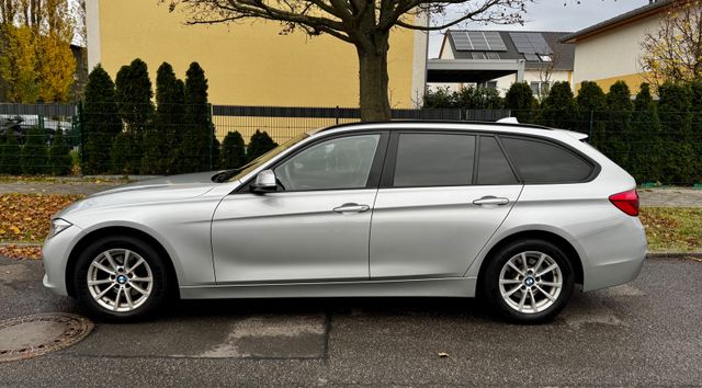 BMW 318d Touring - zweite Hand, 8fach bereift