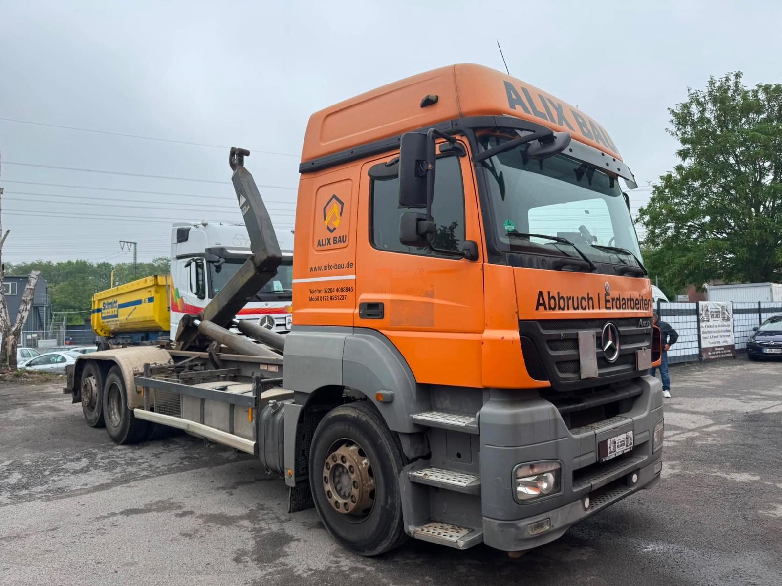 Mercedes-Benz Axor 2543 L Abrollkipper Euro5 Hochdach 6X2