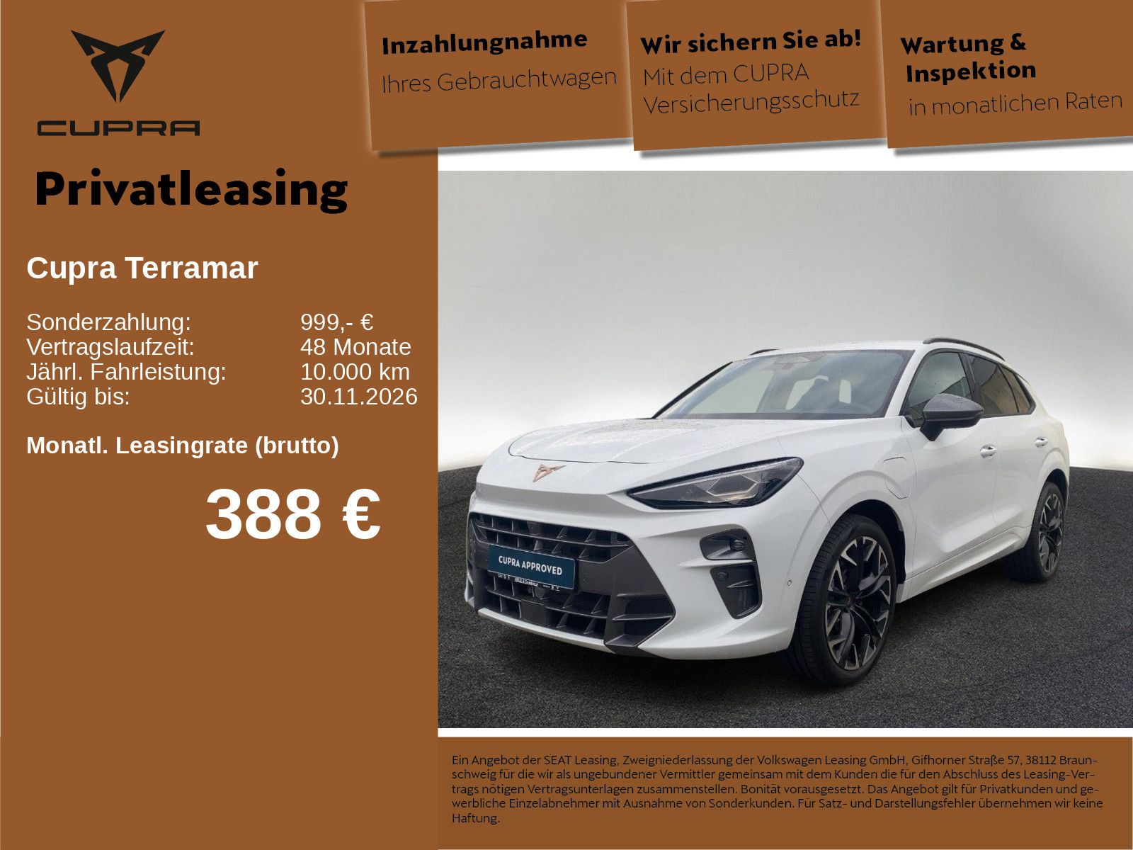 Cupra Terramar 1.5 TSI e-Hybrid HuD KEYL MATRIX SOUND foto 1