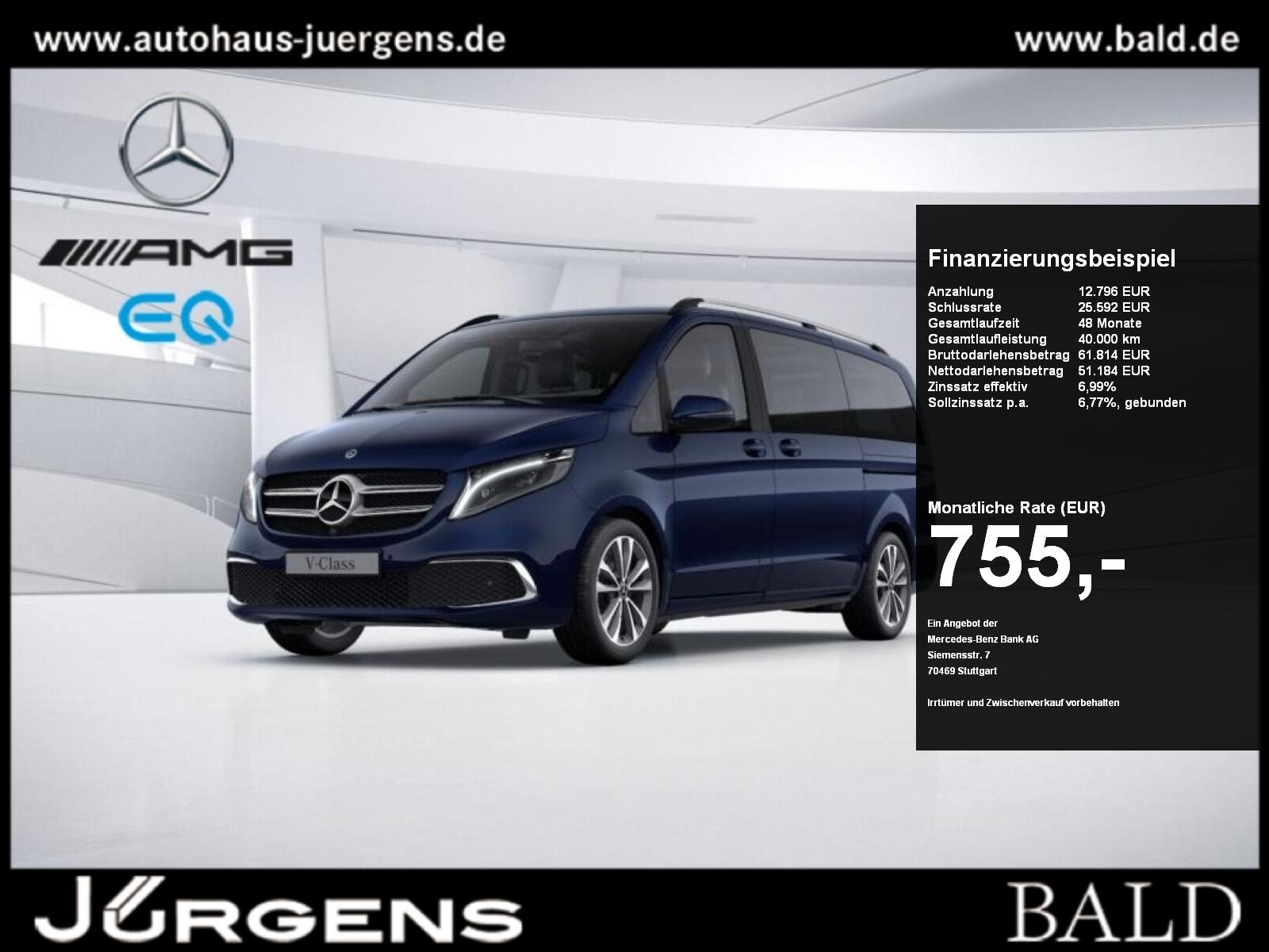 Mercedes-Benz V 300 d Avantgarde/Edition/lang/Allrad/LED/360°