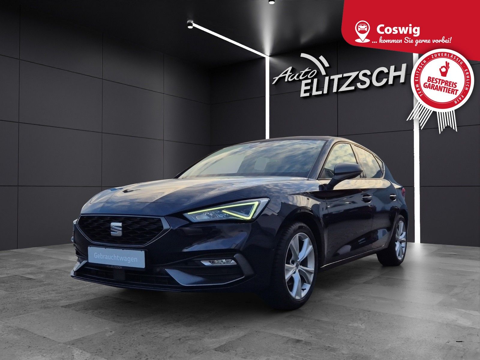 Fahrzeugabbildung SEAT Leon eTSI FR-Line DSG LED Navi GRA APP SHZ PDC