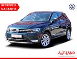 Volkswagen Tiguan 2.0 TDI Highline 4Motion LED ACC AHK - : Grün, Ambiente-Beleuchtung
