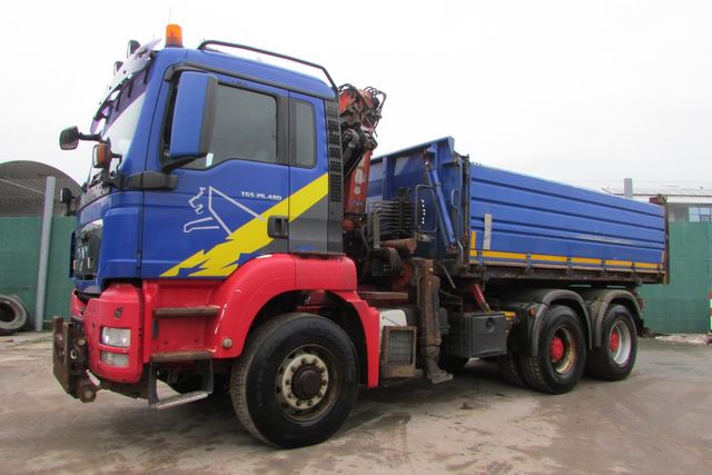 MAN TGS 26.480 6x6H BL WINTERDIENST - KRAN Nr.: 604