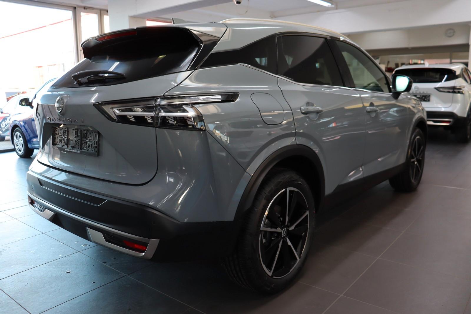 Nissan Qashqai 1.3 AT 4WD Tekna P.dach Navi HUD SOFORT, миниатюра 4