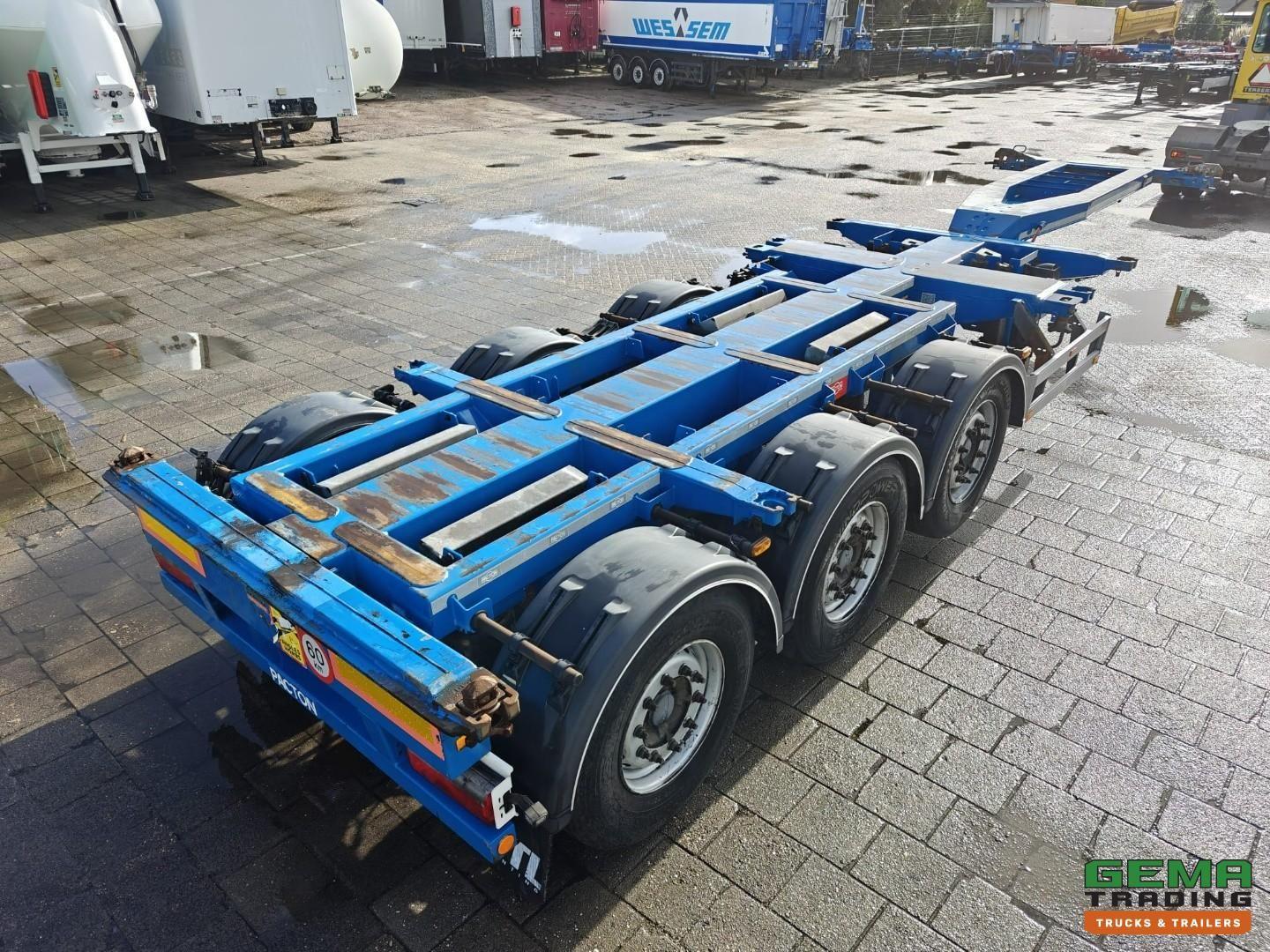 Pacton TXC343 valx 3-achs-lkw - mehrfachkupplung 