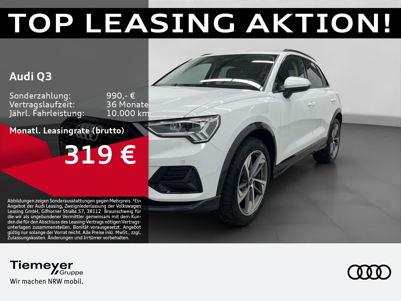 Audi Q3 35 TFSI ADVANCED ALCANTARA LED LM19 AHK