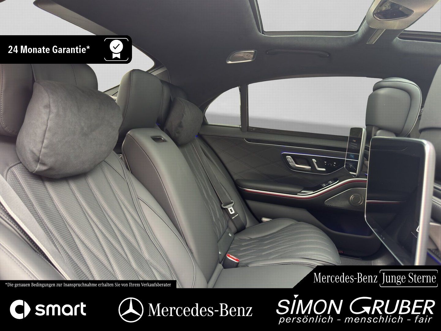 Fahrzeugabbildung Mercedes-Benz S 63 e Perfo L Chauffeur Carbon Burm4D Fondent.