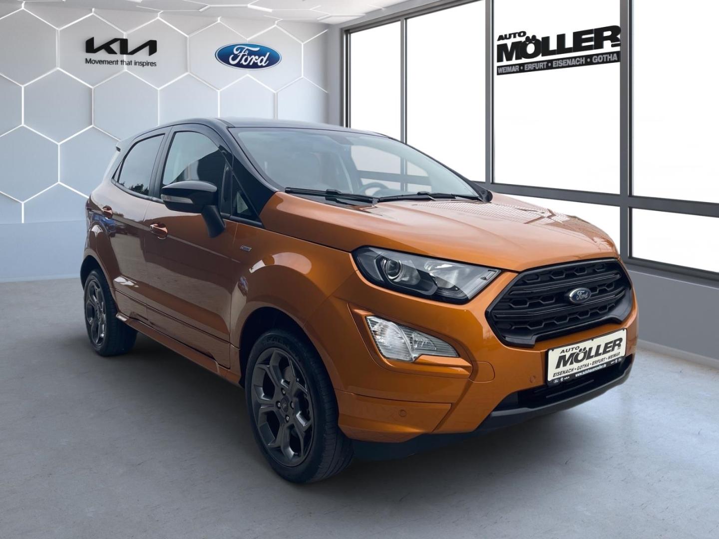 Ford EcoSport 1.0 EcoBoost ST-Line AHK Teilleder Navi