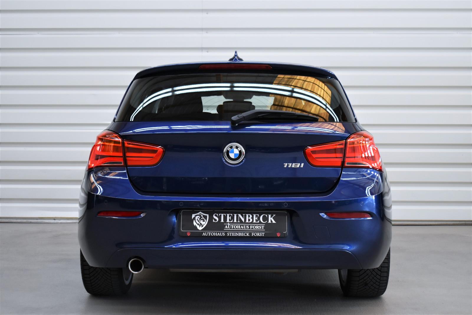 BMW 118i 5-trg.+Sitzheizung+Einparkhilfe+Klimaautom.