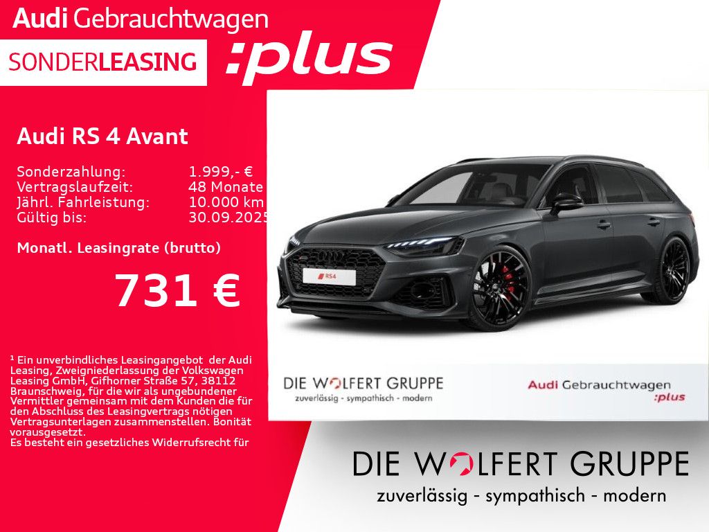 Audi RS 4 Avant RS-SPORTABGASANLAGE*PANO*B&O*ACC*360°