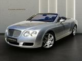 Bentley Continental GTC 6 - silberne Bentley Continental GTC