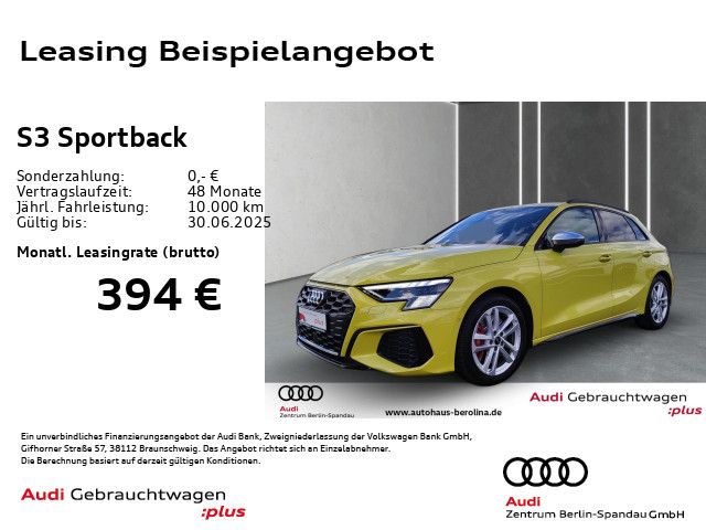 AUDI S3 Sportback *MATRIX*Virt.C+*NAV+*Opt.-Schwarz*
